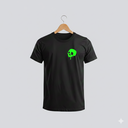 Toxic Alchemy" Heavyweight Graphic T-Shirt – 180 GSM Premium Cotton (Front & Back Design)