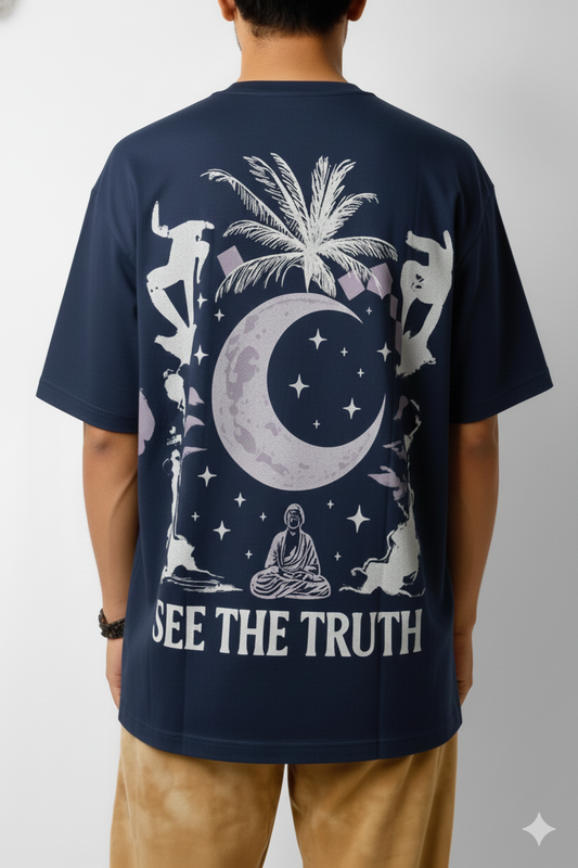 Soul Fire "See The Truth" Graphic T-Shirt – Premium 210 GSM Heavyweight Cotton